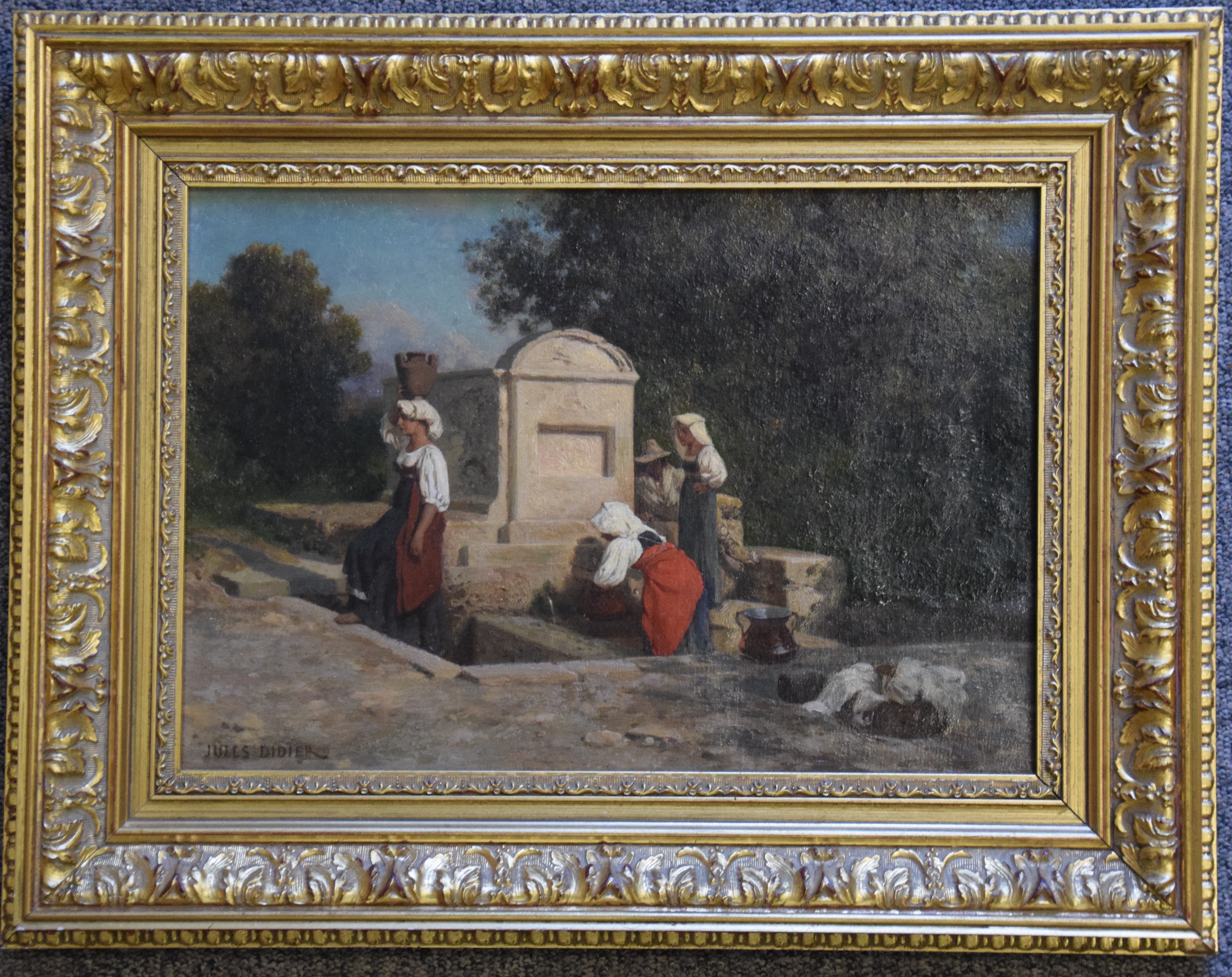Femmes de Terracine ; Femmes au lavoir (autre titre) ; Laveuses italiennes à la fontaine (autre titre)